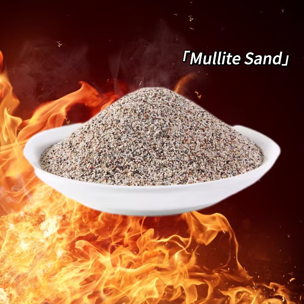 Hassas Hassas Döküm için Mullit Kumu Dökümhane için Mullit Kumu ve Tozu