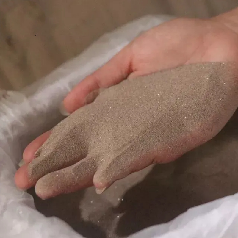 Yüksek Sıcaklık Fırınları için Refrakter Zirkon Kumu 2340°C Erime Noktası